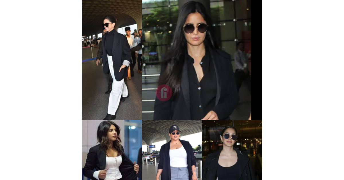 5 Celebrity Airport Looks That Nail the Black Blazer Style